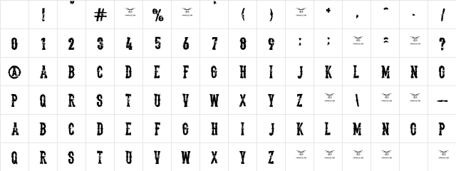 The Deadliest Saloon Regular Character Map The Deadliest Saloon Regular Character Map