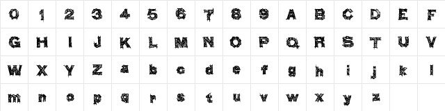 ThinkHigher Regular Character Map ThinkHigher Regular Character Map