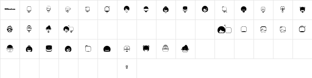Toy Stum Regular Character Map