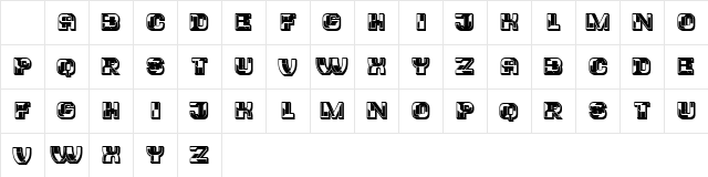 Trader Regular Character Map Trader Regular Character Map