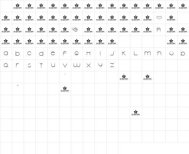 New Garden Light Character Map New Garden Light Character Map
