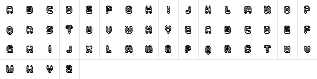 Tuyaux Rustique Regular Character Map Tuyaux Rustique Regular Character Map