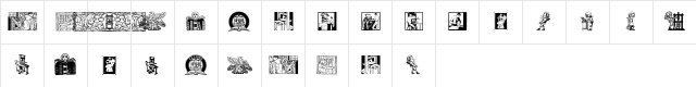 TypographyTribute Regular Character Map TypographyTribute Regular Character Map