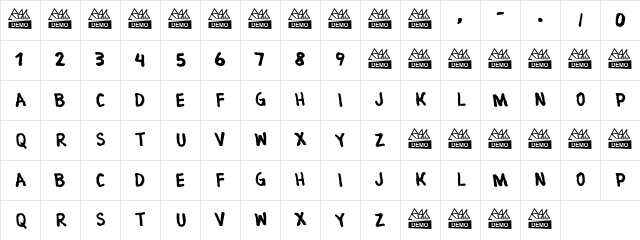 VARIAL HELLFLIP VARIAL HELLFLIP Character Map VARIAL HELLFLIP VARIAL HELLFLIP Character Map