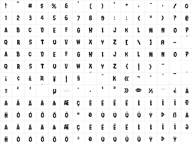 Nightmare Alley Light Light Character Map