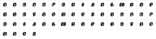 Video Gradient Regular Character Map Video Gradient Regular Character Map