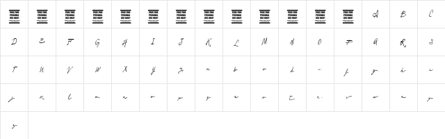 Vtks Lounge Set Regular Character Map