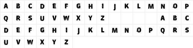 vtks sujinha Regular Character Map