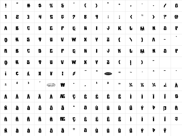 Warlock's Ale Expanded Expanded Character Map Warlock's Ale Expanded Expanded Character Map