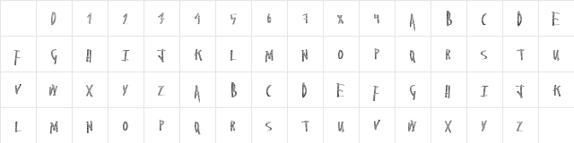 washer Regular Character Map washer Regular Character Map