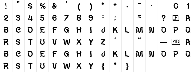 Wavy Normal Character Map Wavy Normal Character Map
