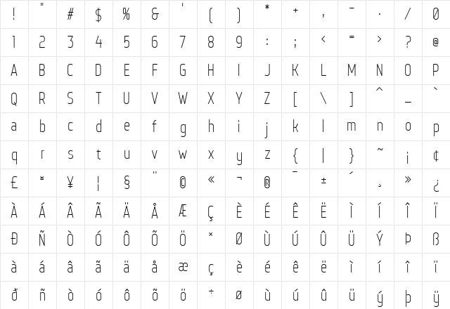 Web Serveroff Regular Character Map Web Serveroff Regular Character Map