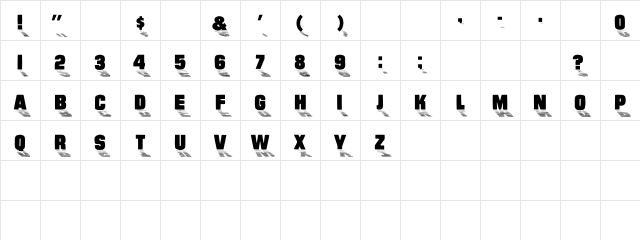 Wharmby Regular Character Map Wharmby Regular Character Map