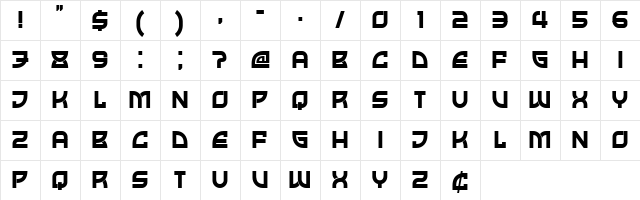 Whether Book Regular Character Map