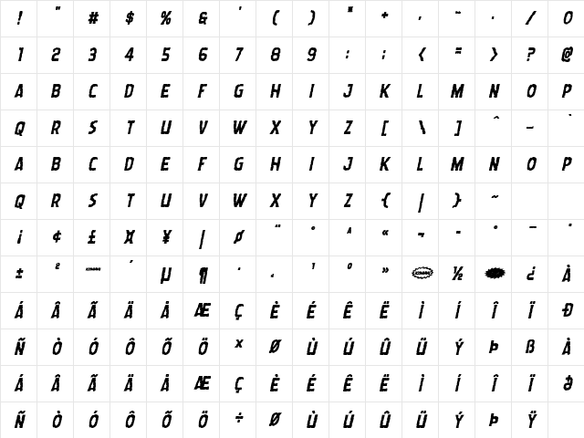 Worm Cuisine Bold Italic Bold Italic Character Map Worm Cuisine Bold Italic Bold Italic Character Map