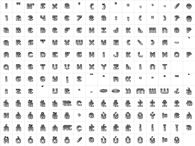 Zoom Runner Chrome Regular Character Map Zoom Runner Chrome Regular Character Map