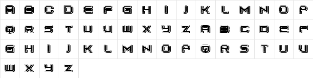 Zusatzstoffe Regular Character Map