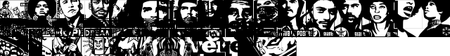 ObeyRevolution Regular Character Map