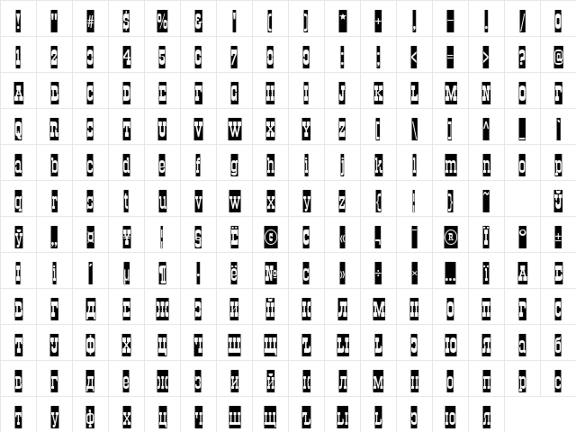 TraktirCameo Normal Character Map TraktirCameo Normal Character Map