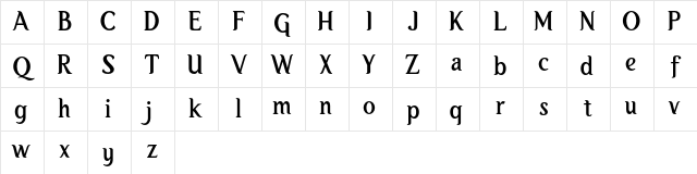 Itikaf FREE Regular Character Map