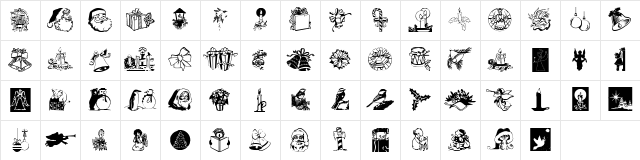 Noel Regular Character Map