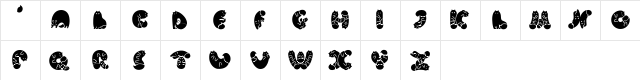 Nohofont CatsBlack Character Map