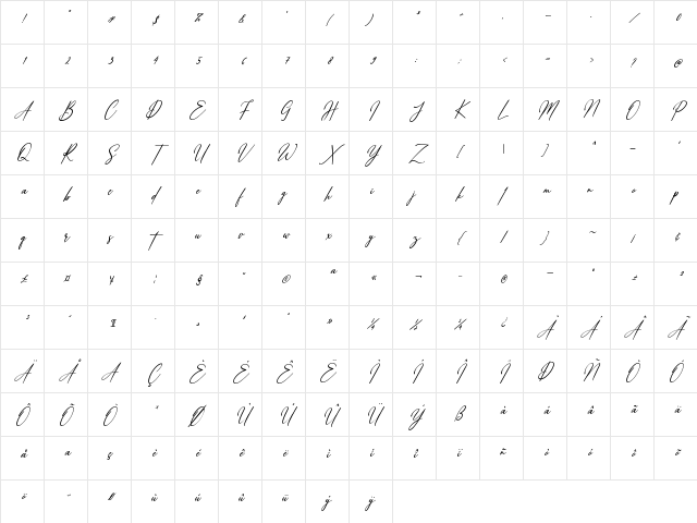 White Systemattic Italic Regular Character Map White Systemattic Italic Regular Character Map