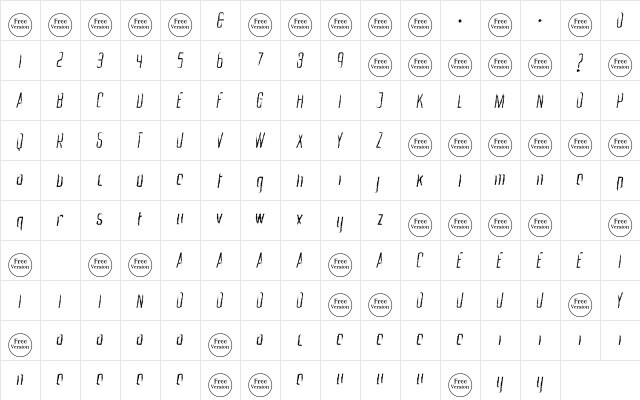 Mystic Forest Free Trial Regular Character Map