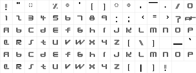 Double Trouble Regular Character Map Double Trouble Regular Character Map