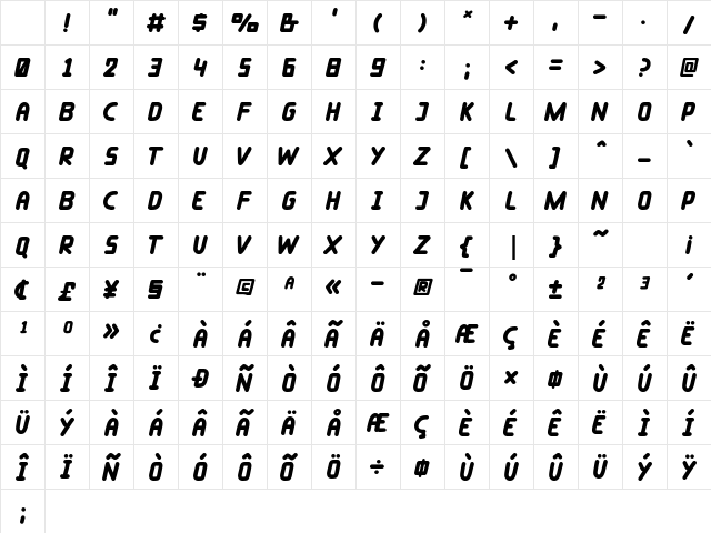 Taylorsit Regular Character Map Taylorsit Regular Character Map