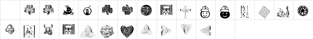 YY Norseman Dingbats Regular Character Map