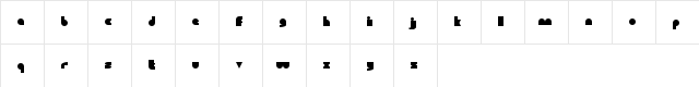 RM Teeny 1.5 Regular Character Map RM Teeny 1.5 Regular Character Map