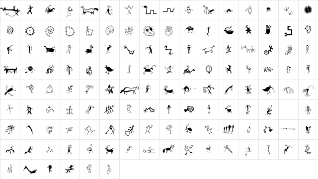 MiniPics RedRock Character Map MiniPics RedRock Character Map