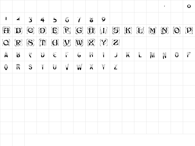 NouveauCap Normal Character Map