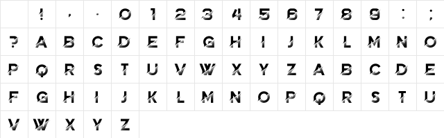 Brightness Inverted Regular Character Map Brightness Inverted Regular Character Map