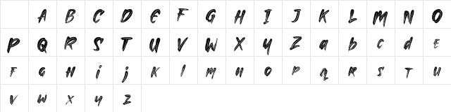 Lockdown demo Regular Character Map Lockdown demo Regular Character Map