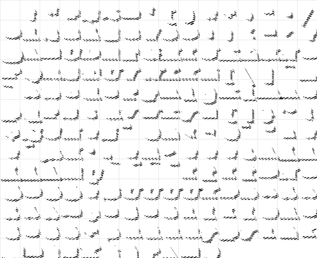 FederalSix DShadow Character Map FederalSix DShadow Character Map