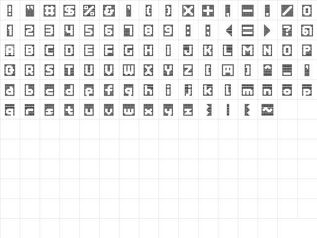 MW POLKA2 Regular Character Map MW POLKA2 Regular Character Map