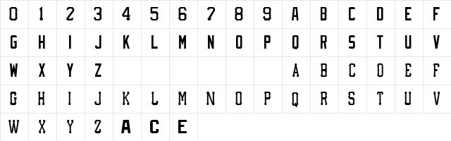 MLB Pirates Regular Character Map