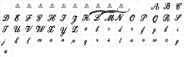 Dattermatter Personal Use Regular Character Map Dattermatter Personal Use Regular Character Map