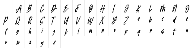 the Rolldes FREE Regular Character Map the Rolldes FREE Regular Character Map