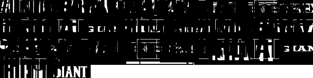 ObeyGiantPoster Regular Character Map