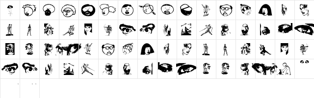 WebFolks Regular Character Map WebFolks Regular Character Map