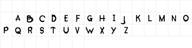 OccidentalDismount Regular Character Map