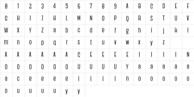 Hypop FREE Character Map