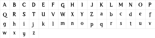 Itikaf FREE Regular Character Map Itikaf FREE Regular Character Map