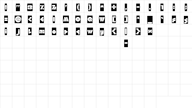 EMPEROR OF JAPAN-Inverse Regular Character Map EMPEROR OF JAPAN-Inverse Regular Character Map