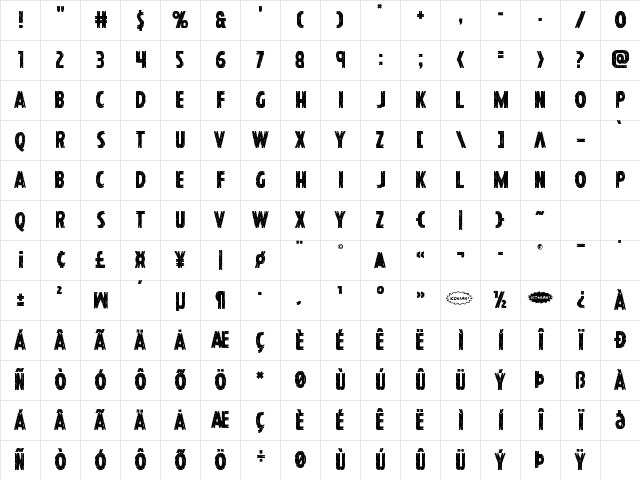 Hanging Tree Regular Character Map Hanging Tree Regular Character Map