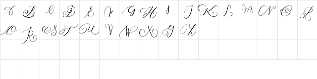 MONOGRAM Z Regular Character Map MONOGRAM Z Regular Character Map