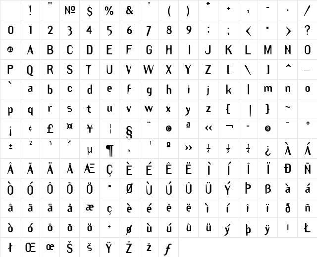 Smoothplate Black Character Map